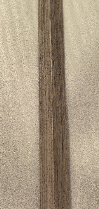 INDOOR WOOD PANEL Corner Driftwood, Size 114.17 × 1.97 × 1.97 inches