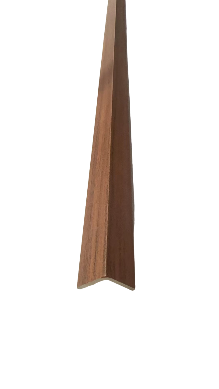 INDOOR WOOD PANEL Corner  Red Chestnut, Size 114.17 × 1.97 × 1.97 inches