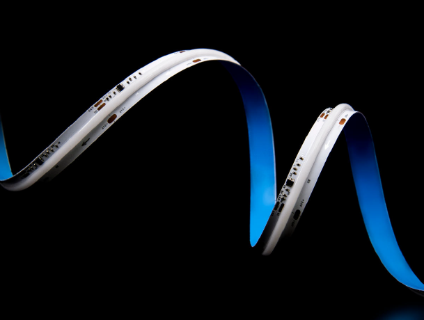 5M SPI COB Running Water LED Strip Lights, WS2811, DC24V, RGB, 12MM PCB, IP20 18W/M,  3 Years Warranty, CE ROHS UL approved